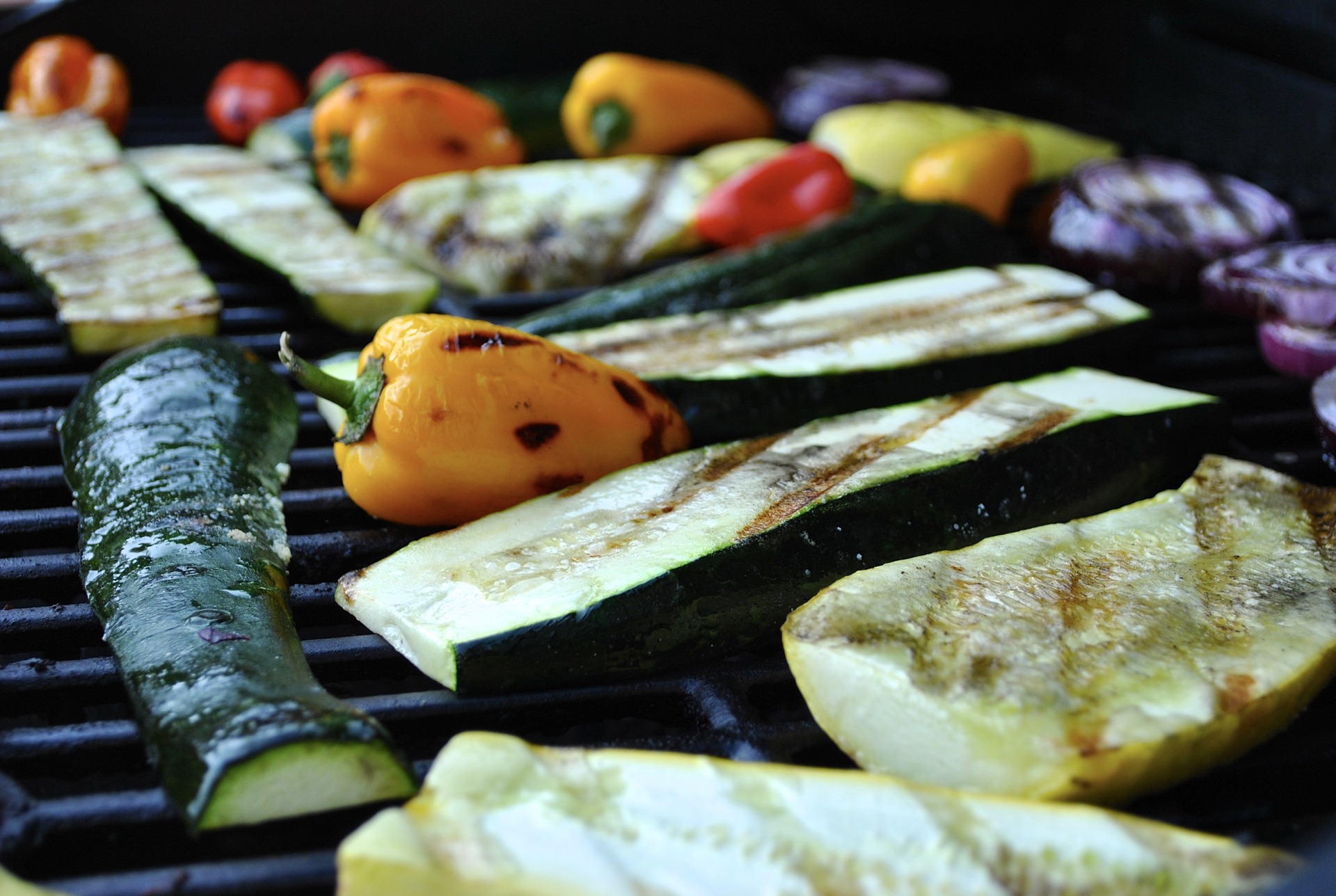 Gemüse auf dem Grill